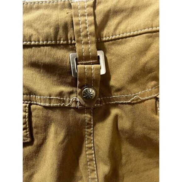 NEW Athleta Trekkie Bermuda Shorts Tan Size‎ 8 - Picture 6 of 9
